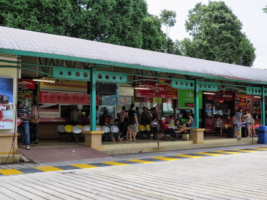 Ticket counters, Duta Bus Terminal