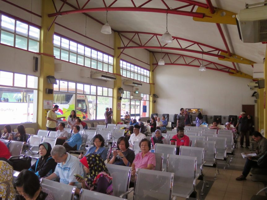 Waiting lounge, Duta Bus Terminal