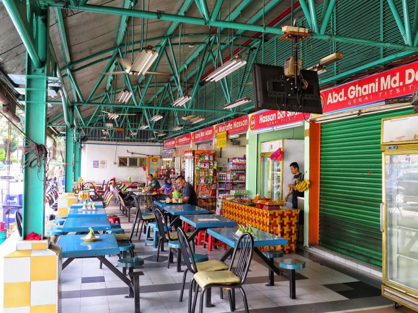 Food court, Duta Bus Terminal