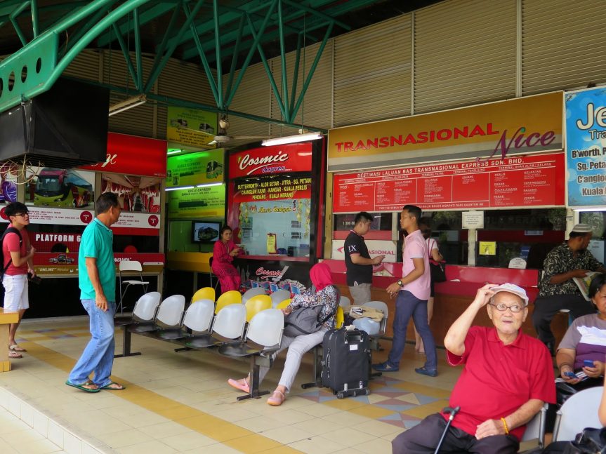 Ticket counters, Duta Bus Terminal