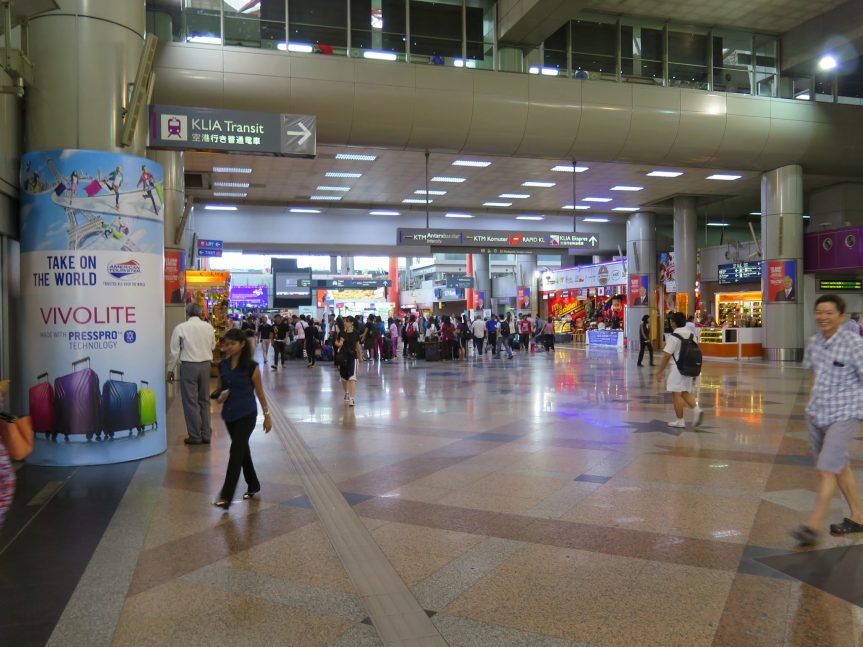 Main hall, Stesen Sentral Kuala Lumpur