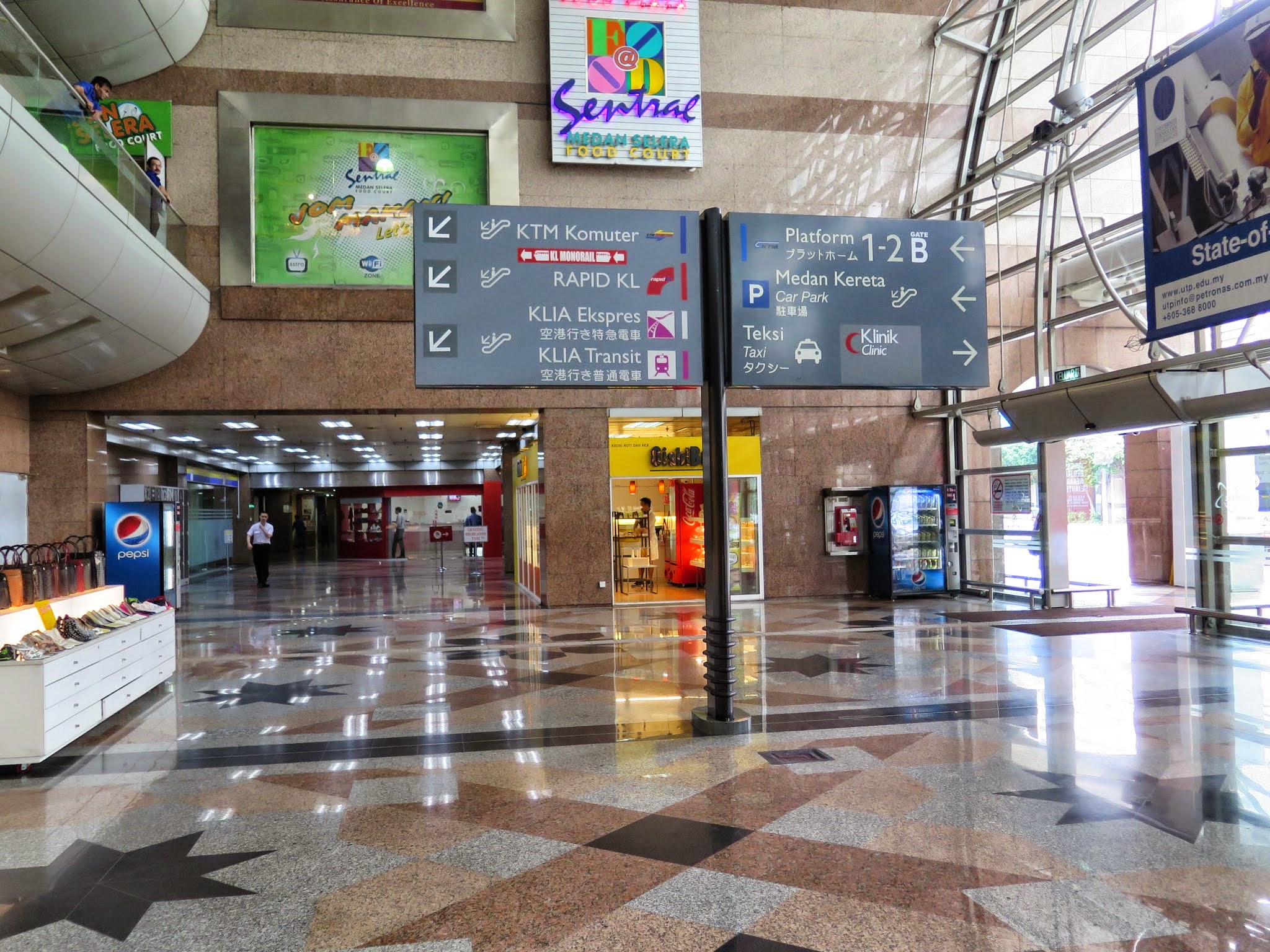 Stesen Sentral Kuala Lumpur, transport hub that links KL metropolitan