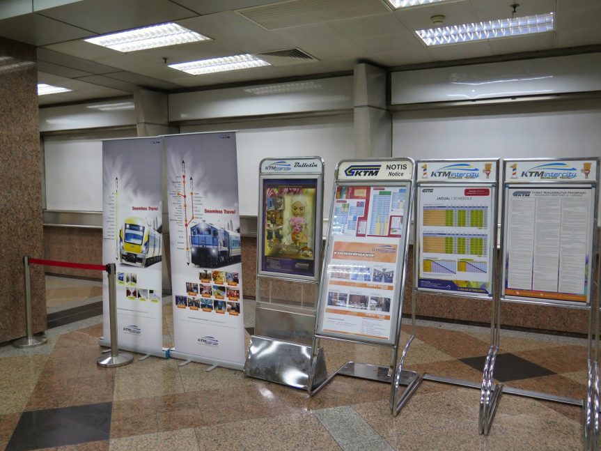 KTM Intercity ticketing hall, KL Sentral