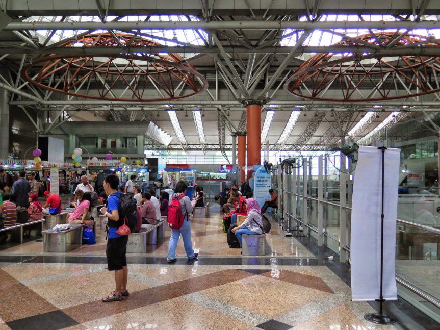 Waiting area, KTM Intercity