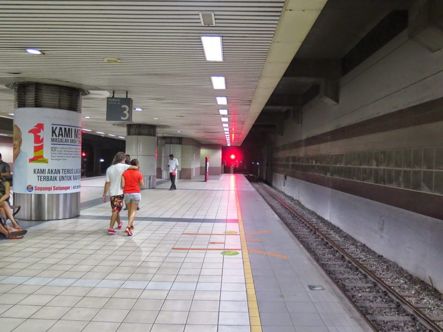 Platforms and tracks, KL Sentral KTM Komuter station