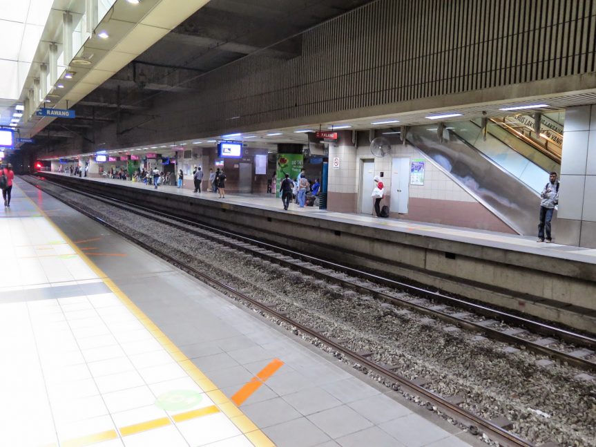 Platforms and tracks, KL Sentral KTM Komuter station