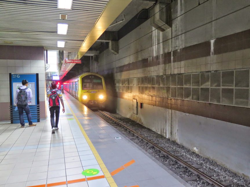 Platforms and tracks, KL Sentral KTM Komuter station