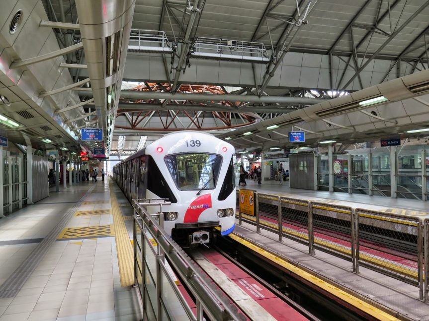 Platforms, KL Sentral LRT station