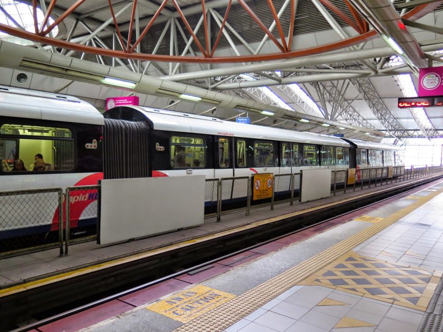 Platforms, KL Sentral LRT station