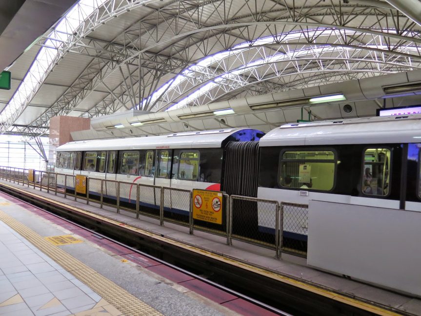 Platforms, KL Sentral LRT station