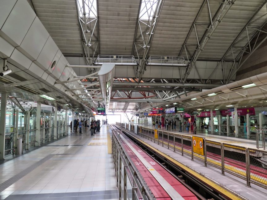 Platforms, KL Sentral LRT station