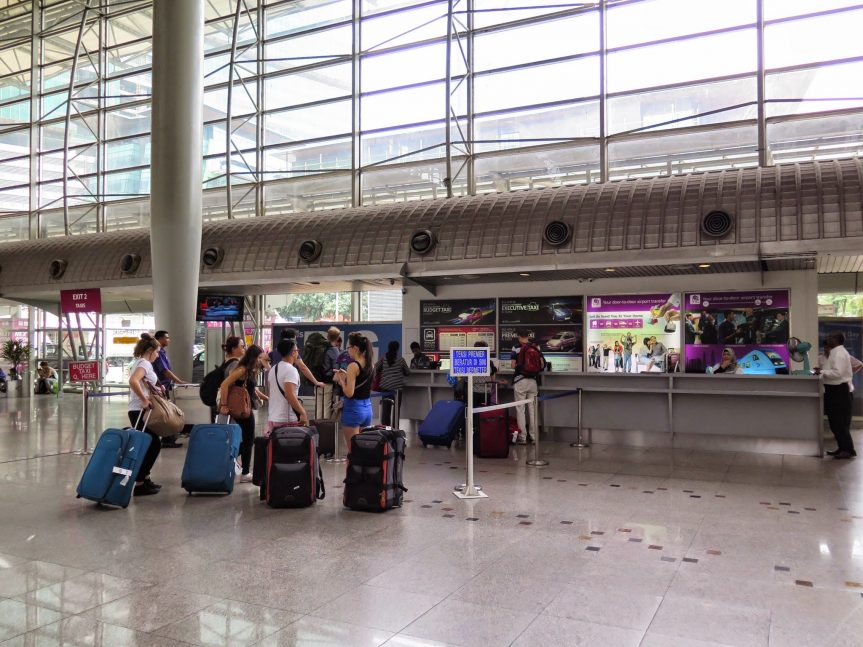 Taxi ticket counters, KL Sentral