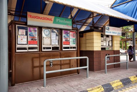 Transnasional ticket booth, Pekeliling Bus Terminal