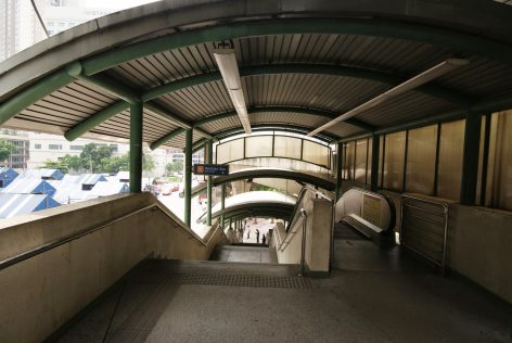 Connecting bridge to Pekeliling Bus Terminal