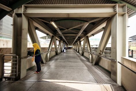Connecting bridge to Pekeliling Bus Terminal