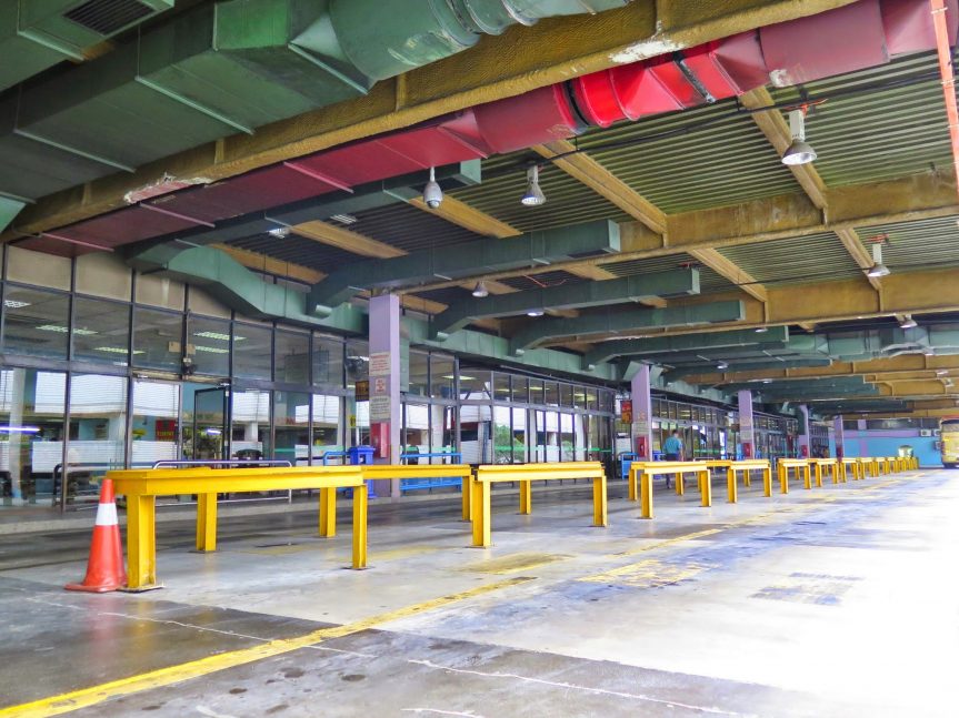 Bus waiting area, Putra Bus Terminal