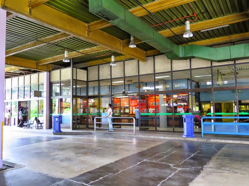 Bus waiting area, Putra Bus Terminal