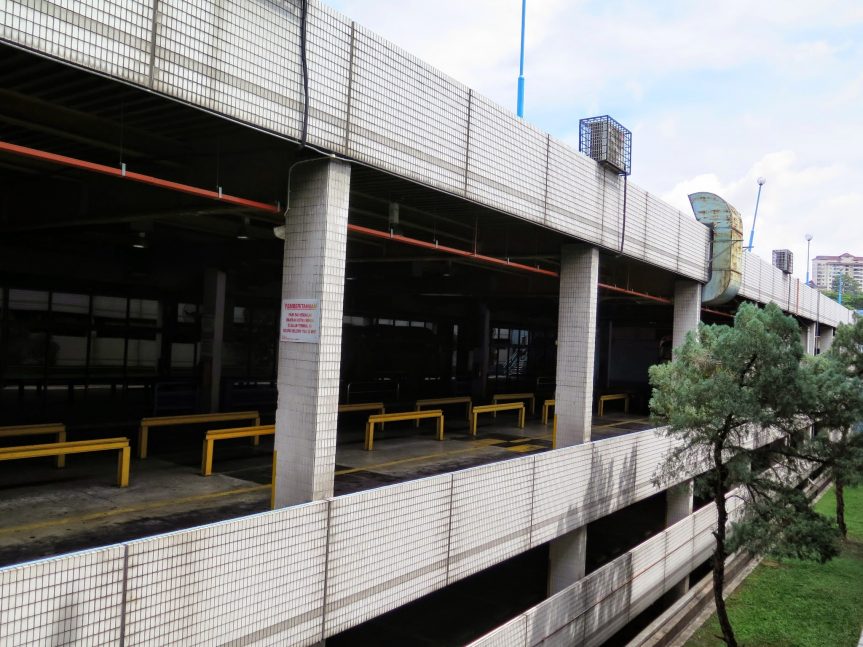 Bus waiting area, Putra Bus Terminal