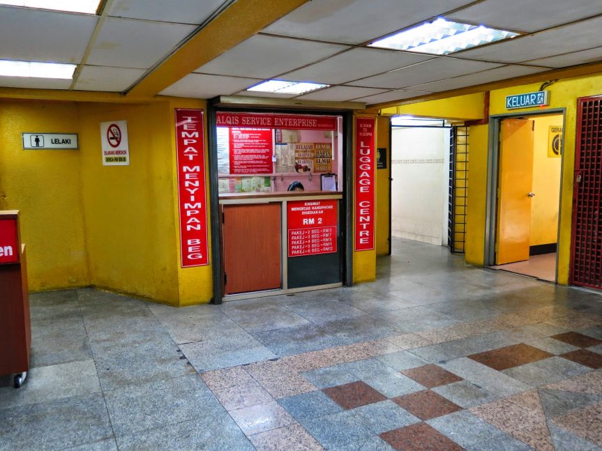 Luggage storage, Putra Bus Terminal