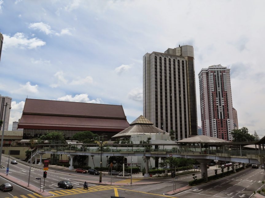 Seri Pacific Hotel, UMNO Building near Putra Bus Terminal