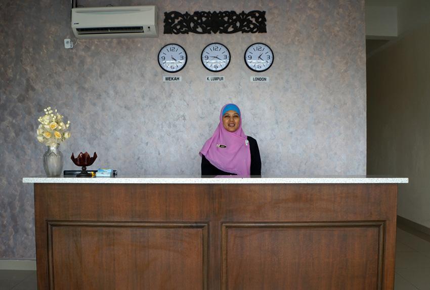 Reception, Hotel Seri Raha