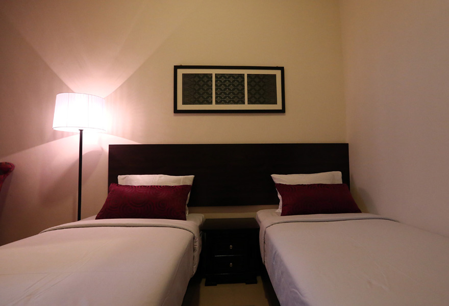 Twin Deluxe room, Hotel Seri Raha