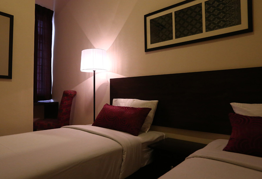 Twin Deluxe room, Hotel Seri Raha