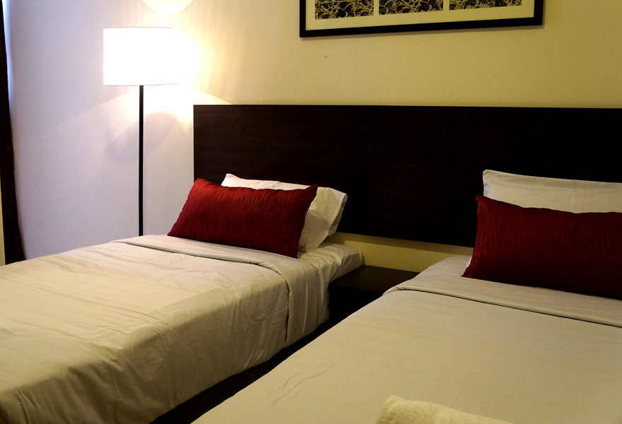 Twin Deluxe room, Hotel Seri Raha