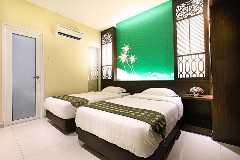 Twin room, Terengganu trees