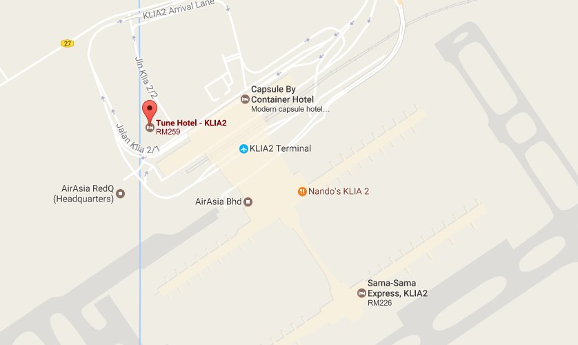Tune Hotel klia2, a good stay just 5 mins walk away from klia2 – Big Kuala Lumpur
