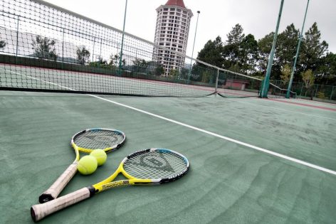 Tennis courts