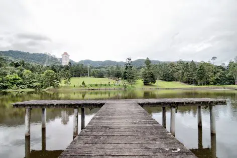 Fishing pool