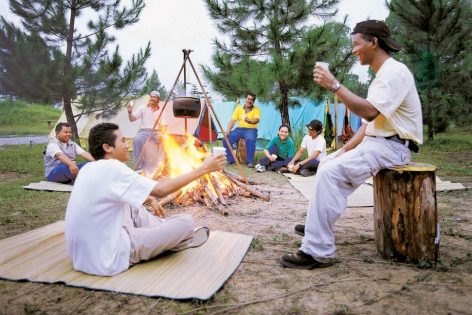 BBQ area