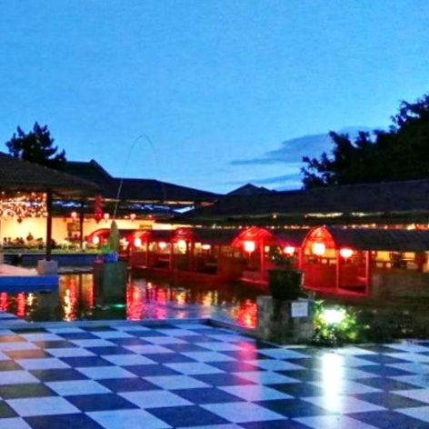 Beautiful evening view