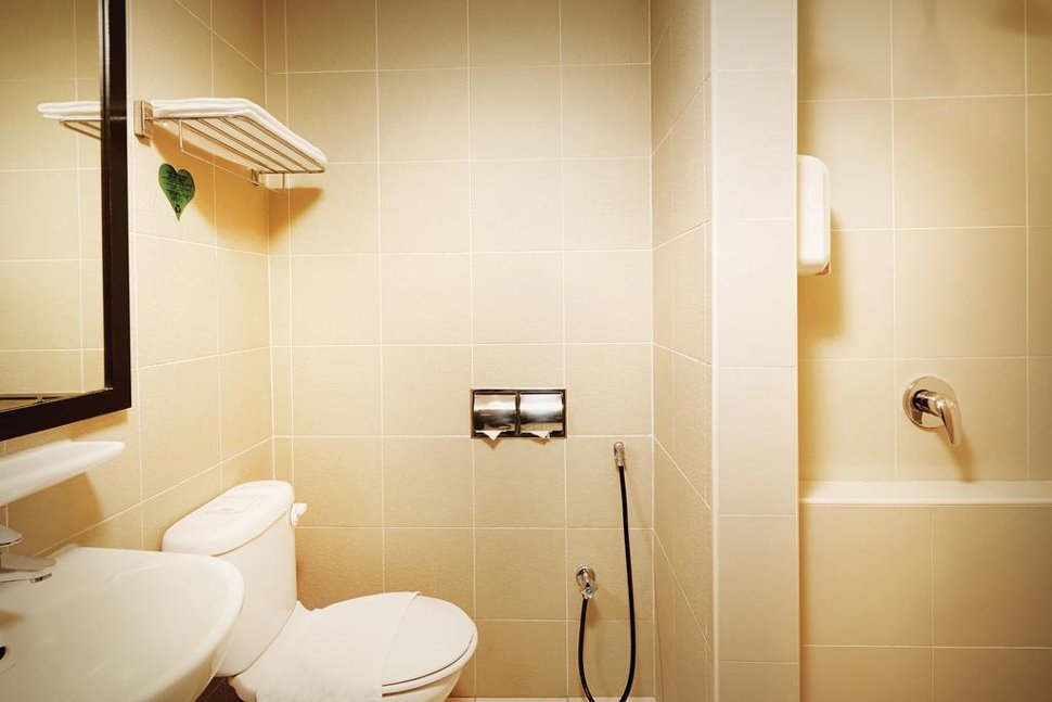 En suite bathroom
