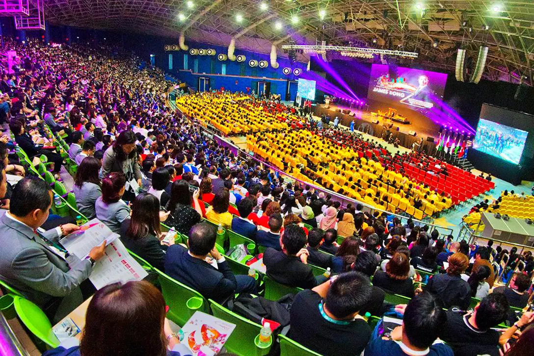 The 45,000 square feet Arena of Stars can accommodate up to 6,000 people at a time