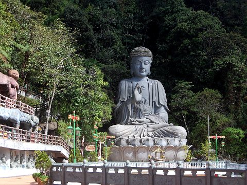 Statue of Qingshui, a Buddhist monk