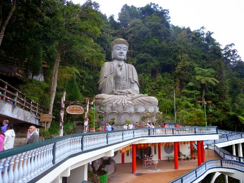 Statue of Qingshui, a Buddhist monk