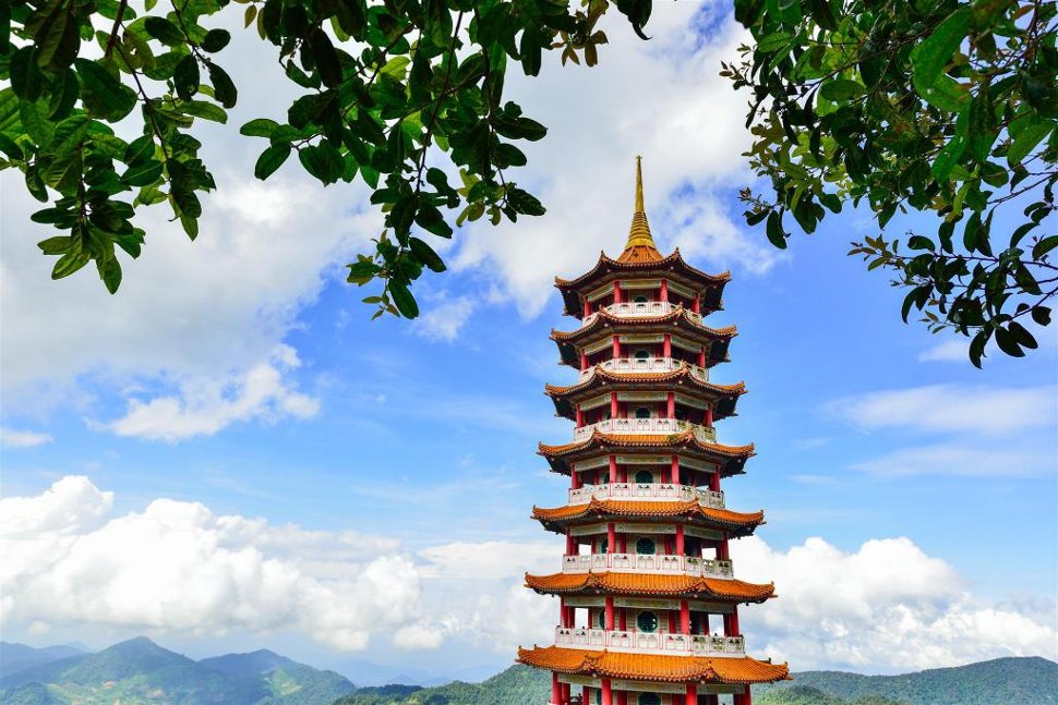 The iconic nine-storey pagoda