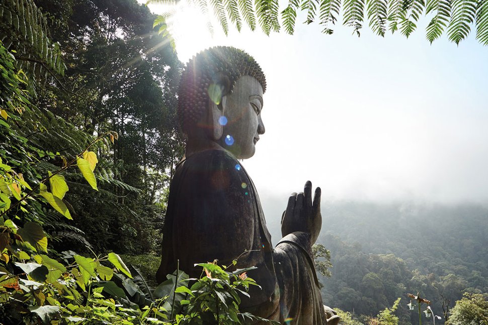 The statue of Buddha