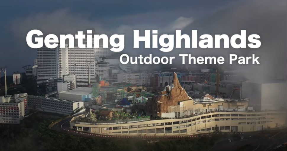 Progress: Genting Highlands Outdoor Theme Park April 2019