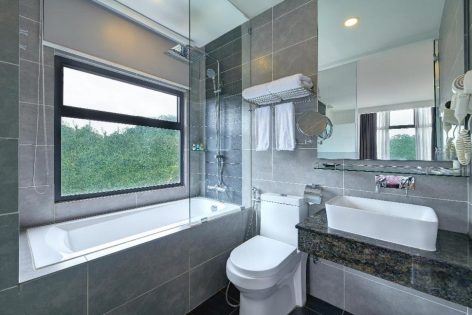 En suite bathroom