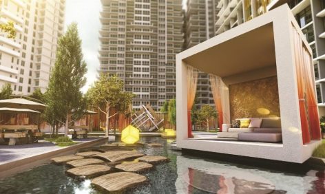 Hotel area for recreational activities