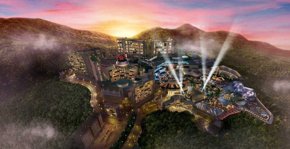 Artist impression of the Twentieth Century Fox Theme Park in Genting Highlands