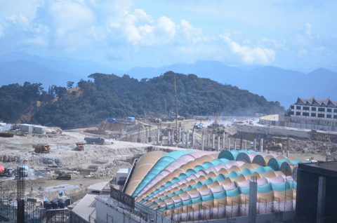 Construction in progress, Dec 2015
