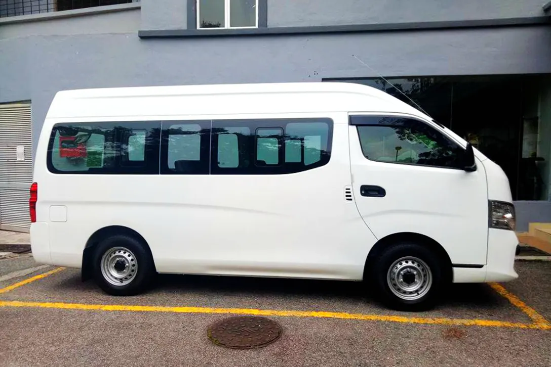 Shuttle van for ease of transportation