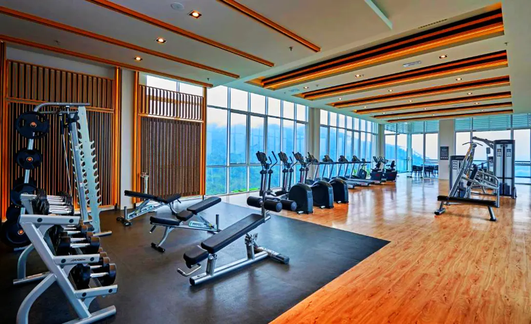 Gym and fitness center