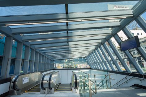 Entrance of Bukit Bintang MRT Station near BB Plaza