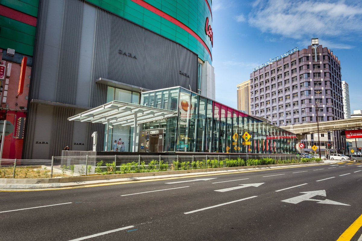 Bukit Bintang Mrt Station Big Kuala Lumpur