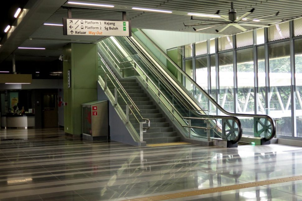 Escalators for level access